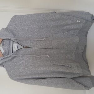 American Eagle Outfitters Grey Zip Up Hoodie